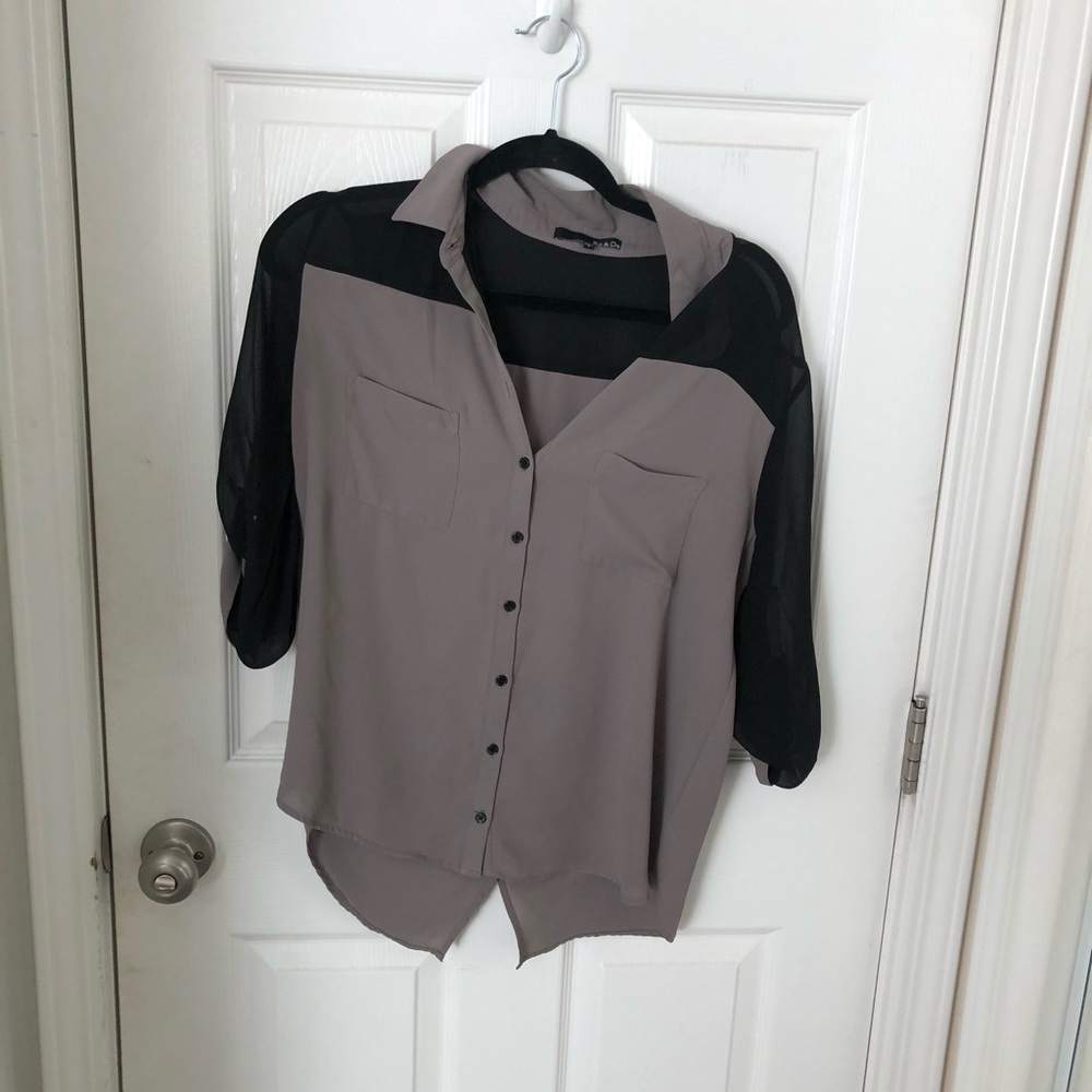 Silky Button Down